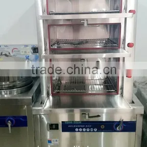 Stainless Steel Electric Steamer/380V Large Stainless Steel Food Steamer Machine thumbnail-2