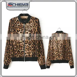 Wholesale Mens Custom Bomber Jackets With Leather thumbnail-1
