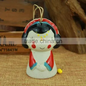 Carton Doll Ceramic Wind Bell thumbnail-5