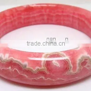 58mm A Rhodochrosite Rare Gemstone Bangle thumbnail-1
