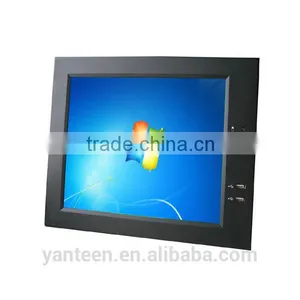 IP65 Front Plate 19inch Industrial Touch Screen Panel pc With 5-wire Touchscreen thumbnail-2