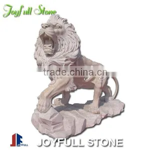 Marble Lion Statue thumbnail-3