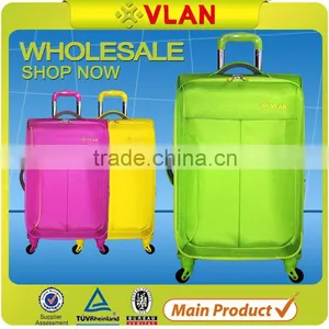 Quality Custom China Aluminum Luggage Trolley Cheap Wheeled Luggage Bag thumbnail-1