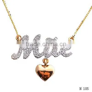 Best Shot Jewelry American TV Series The Walking Dead Fashion Classic Letter Necklace thumbnail-3