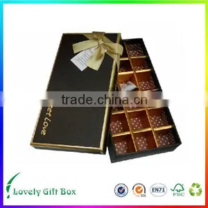 High Quality Lovely Cardboard Chocolate Box thumbnail-1