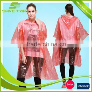 Clear or Coloured Good Quality Durable Outdoor Bicycle Bike Rain Coat thumbnail-2