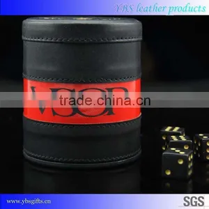 2015 Hot Selling Custom Leather Custom Dice Cup thumbnail-2