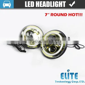 Newest 7" Halo Headlight Type and 7inch Led Headlight With DRL & TURN LIGHT thumbnail-3