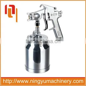 1000ml Aluminium Paint Cup Suction High Pressure Paint Spray Gun thumbnail-1
