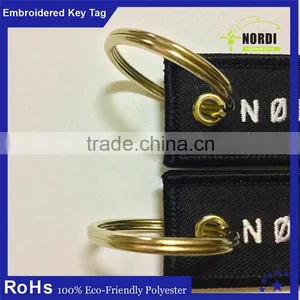 Low Price Embroidered Christmas Gift Keychain for Airports thumbnail-3