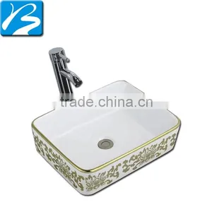 Classic Fancy Bathroom Sanitary Ware Toilet Basin Price thumbnail-1