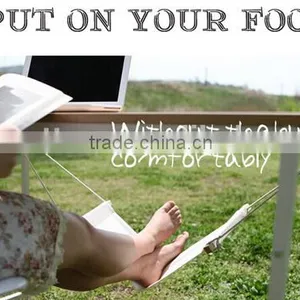 Portable Mini Office Foot Rest Hammock Stand Desk Feet Hammock Easy Disassemble Hammock With Studying Library Outdoor Indoor thumbnail-5