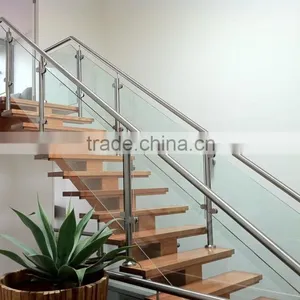 Luxury Glass Staircase(PR-L1095) thumbnail-1