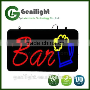 Bar Pub Sign Neon Lights LED Animated Customers Attractive Sign With Hang Chain thumbnail-3