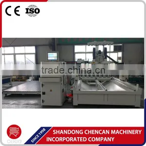 Cylindrical Wood Multi Heads 4 Axis Cnc Router Machine thumbnail-2