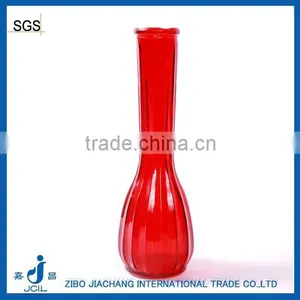 Mini Dark Red Decoration Glass Vase thumbnail-1