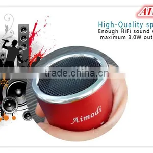 Moblie Mini Speaker Support FM Function With Induction Function MN-02 thumbnail-1