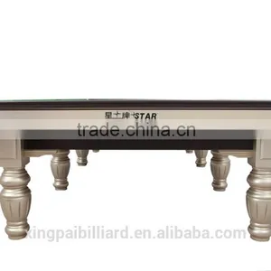 12 ft Star Steel Cushion WPBSA Approval Snooker Table XW106-12S thumbnail-2