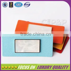 Fashion Leather Metal Badge thumbnail-1