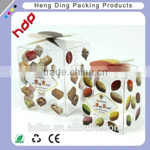 Printing Square Pvc Clear Box for Food Packaging Manufacturer 5 thumbnail-2