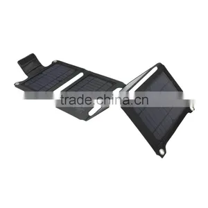 Solar Battery Charger 14W Portable USB Solar Energy Panel Power Bank thumbnail-5