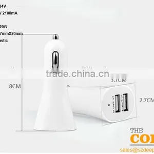 K2 Two USB Port Car Charger,2 Port Car Charger,cheap Car Usb Charger,Auto Charger thumbnail-1
