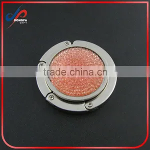 Customized Logo Promotion Round Foldable Bag Hanger thumbnail-1