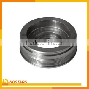 High Precision Turned Parts, Chrome Plating / Powder Coating Aluminum CNC Machining thumbnail-3