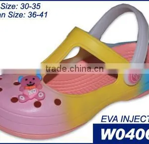 Clear PVC Women Jelly Clog Shoes thumbnail-1