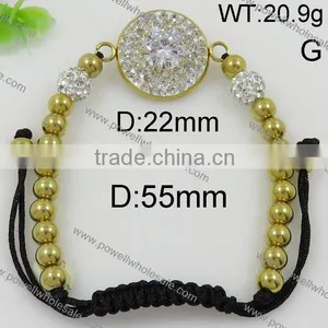 Top Design Powell Wholesale Rhinestone Bracelet Girl Style thumbnail-3