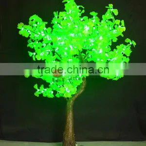 2m Led Ginkgo Leaf Outdoor Tree up Lights thumbnail-5