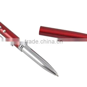 Portable 4-in-1 Stylus Pen + Ballpoint Pen + LED Flashlight + Laser Pointer For All Devices With Capacitive Touch Screen thumbnail-6