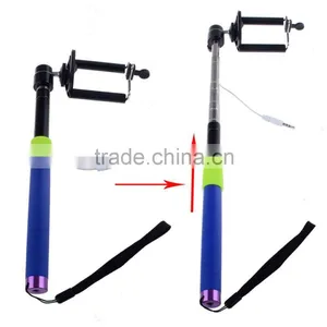 3.5mm Audio Cable Wired Selfie Stick Battery Free Handheld Monopod For IPhone/Samsung/HTC...Most of IOS/Android Phones thumbnail-2