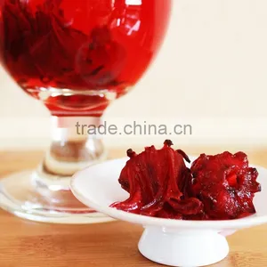 LUO SHENG Hibiscus Roselle Herbal Tea Flower Tea for Sale thumbnail-2