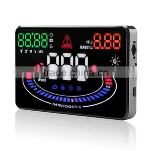 Universal Car HUD 5.5 Inch Vehicle Head up Display E300 With Obd2 thumbnail-3