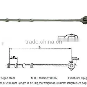 Forged Steel Knob Type Lashing Bar thumbnail-1