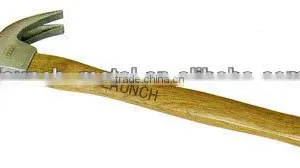 America Type High Quality Claw Hammer With Wooden Handle thumbnail-1