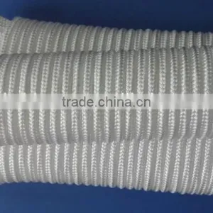 Double Braid Polyester White/Black Anchor Rope thumbnail-1