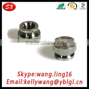 Manufacturing M3M4M5M6M8 Zinc Plated Carbon Steel Knurled Thumb Nut thumbnail-1