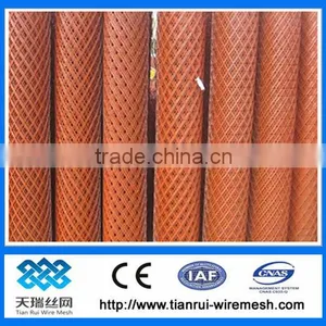 Red Perforated Expanded Metal Mesh(manufacture) thumbnail-1