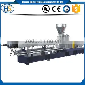 OEM Masterbatch Plastic Granules Pellet Butyl Rubber Pelletizing Twin Screw Extruder Machine thumbnail-1