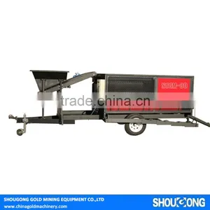 Compact Gold Wash Plant Mobile Concentrator thumbnail-1