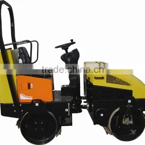 China Factory Supply Walk-behind Double Drums Road Roller thumbnail-1