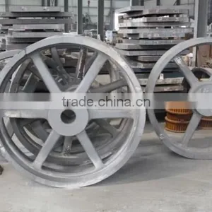 High Quality Casting Elevator Parts / Ductile Iron Cast Elevator Pulley thumbnail-5