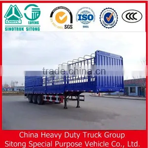China Factory Cage Truck Trailer for Livestock Transporting thumbnail-6