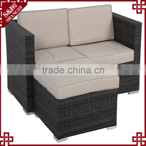 Garden Handicraft Furniture Set Willow Sofa thumbnail-1