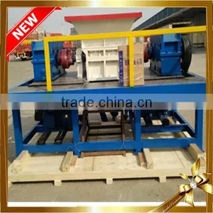 Truck Car Tire Shredder Equipment Manufacturer Plastic Crushing Machines thumbnail-1