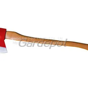 Axe With Wooden Handle thumbnail-1
