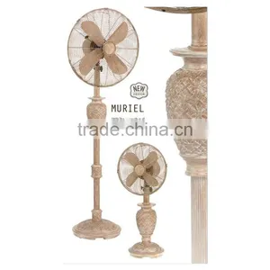 Decorataive Raleigh Floor Standing Portable Fan, Brown, 60W, Copper Finish thumbnail-1