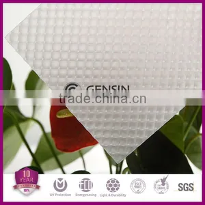 5mm Plaid Textured LED Light Box Polycarbonate Solid Sheet Opal Light Diffusion thumbnail-2